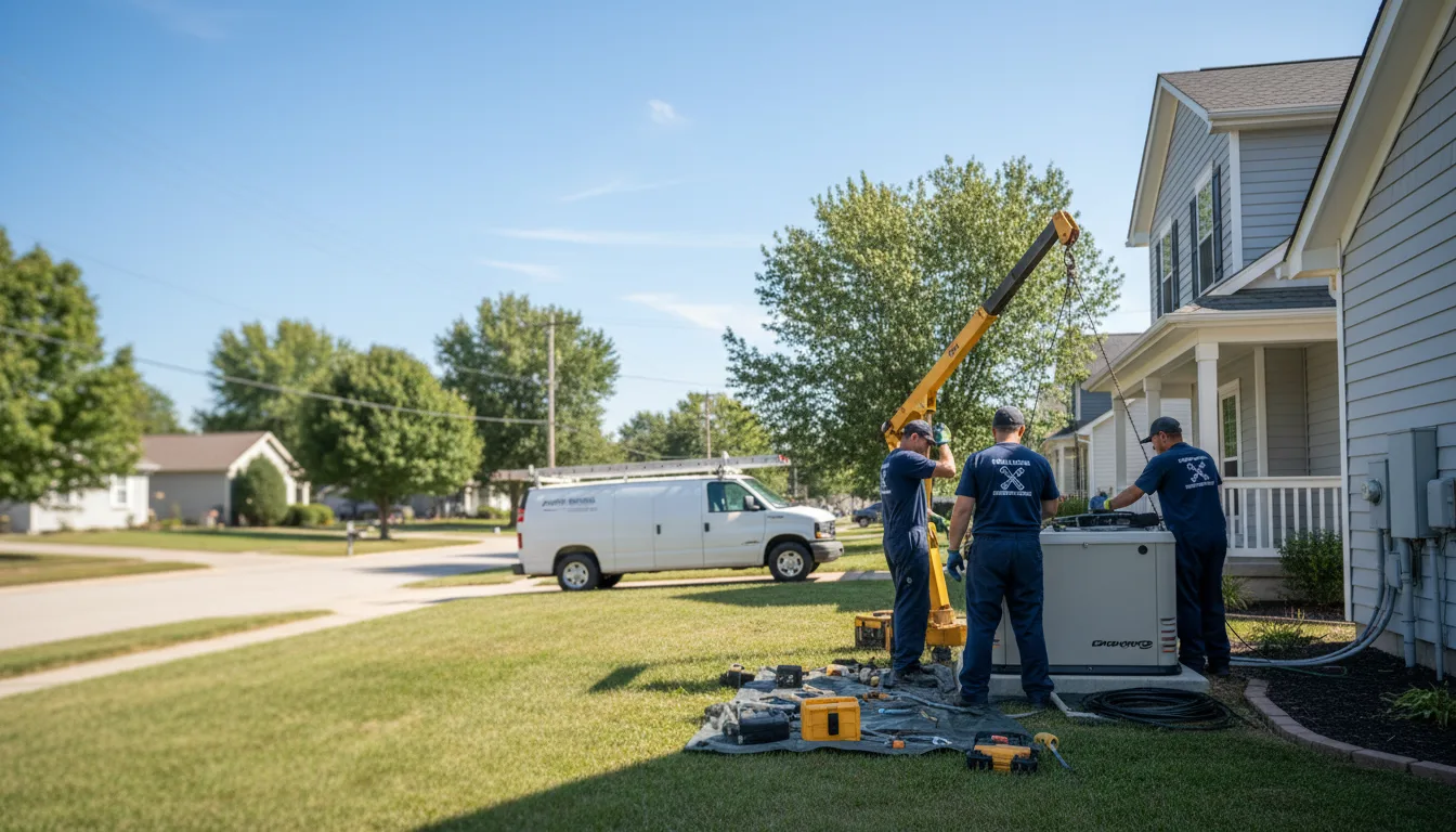 Generator Installation in Howard, PA near me